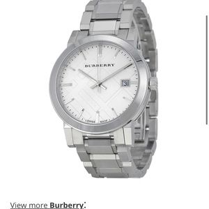Burberry watch - worn a few times, has original tag and extra links! New battery